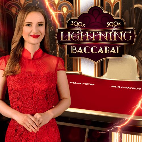 Lightning Baccarat game cover